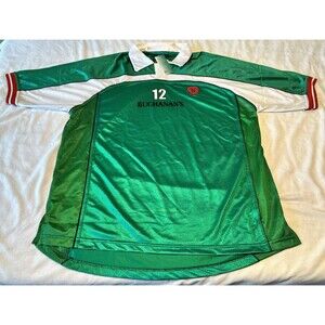 NEW Buchanan's De Luxe #12 Football Rugby Soccer Jersey Adult XL - NWT